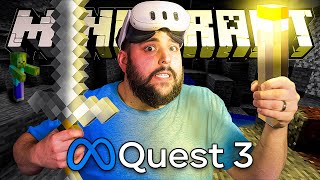 How To Play Minecraft On Meta Quest 3 2024 [upl. by Entruoc488]