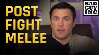 Chael Sonnen breaks down Khabib NurmagomedovConor McGregor post fight melee [upl. by Eerolam]