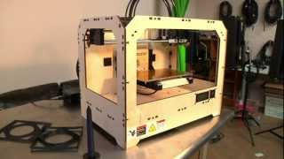 Quick Look at the MakerBot Replicator 3D Printer [upl. by Eldnek]