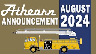 Athearn August 2024 Announcement Athearn HO Ford C Telesqurt Fire Truck [upl. by Warfield]