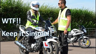 Keep it Simple Proposed Motorcycle Test for the UK 2024 Coffee Time Triumph Tiger 900 GT [upl. by Onfroi588]