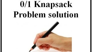 01 Knapsack Problem solution EnglishHindi [upl. by Filia58]