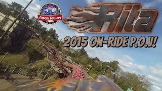 RITA 2015 Front Row POV Alton Towers [upl. by Holli]