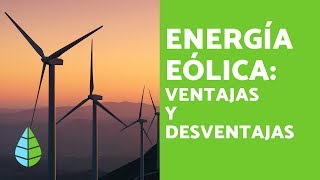 ENERGÍAS RENOVABLES  VENTAJAS y DESVENTAJAS de la ENERGÍA EÓLICA [upl. by Sacksen]