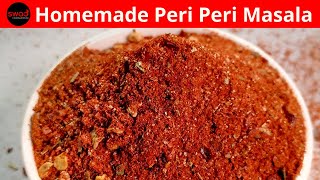 Peri Peri Masala  Homemade Peri Peri Spice Mix  Spicy Peri Peri Masala  Swad Cooking Institute [upl. by Kersten]