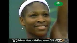 Serena Williams v Kim Clijsters  2003 Miami SF Highlights [upl. by Viviana]