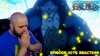 WHAT AN EMOTIONAL EPISODE l One Piece Episode 1075 Reaction amp Review [upl. by Leilamag]