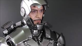 Unboxing Hot Toys  Iron Man DieCastIron Man Mark 2 [upl. by Sidon]