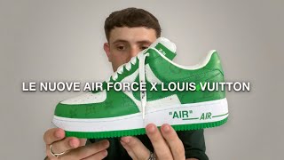 Le mie Louis Vuitton x Nike AF1🔥UNBOXING e RECENSIONE [upl. by Shaun]