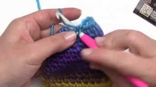 How to Crochet Center Single Crochet or Waistcoat Stitch Right Handed [upl. by Warila]