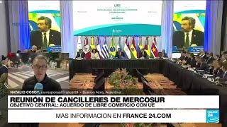 Informe desde Buenos Aires esto se dijo en reunión del Mercosur previa a cumbre oficial [upl. by Nhar]