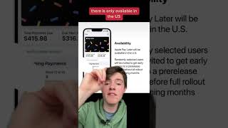 Will you use Apple Pay Later iphone apple applepay applepaylater applenews applehacks [upl. by Kramer227]