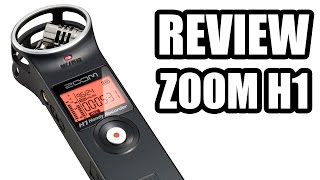 ZOOM H1  Review Gravador Digital [upl. by Eseeryt]