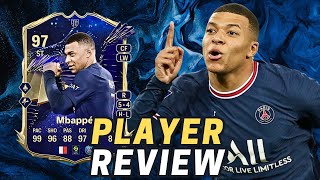 Kylian Mbappe TOTY EAFC 24 REVIEW [upl. by Enid]