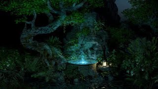 Rain Sounds at Night  Mountain Forest Ambience [upl. by Assyram]