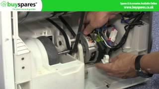 Replacing a Tumble Dryer Belt on a Condenser Dryer LG [upl. by Shaddock]