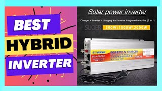 Inverter 12v 220v Hybrid Solar power inverter charger Voltage Transformer [upl. by Nerak873]