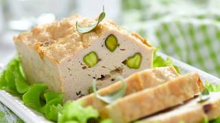 Recette  Terrine poulet pistaches [upl. by Dorin]