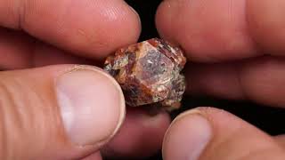 Grossular York River Skarn Zone Bancroft Ontario Canda [upl. by Silliw]