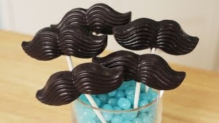 MUSTACHE CANDY POPS  NERDY NUMMIES [upl. by Aisak]