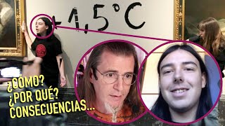 HABLO con SAM la ACTIVISTA CLIMÁTICA DEL ARTE que se pegó a la Maja de GOYA en el Museo del Prado [upl. by Ardnalahs]