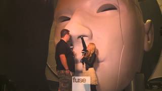 Tour Aviciis Giant Head at Radio City Music Hall  Fuse Music Week Live [upl. by Erica]