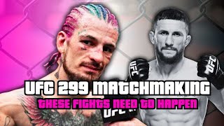 Every Fight To Make After UFC 299 OMalley vs Vera [upl. by Jilleen]