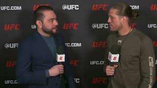 Brian Ortega quotTopuria me sorprendió entre Yair y yo solo hay respetoquot [upl. by Eissoj395]