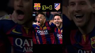 Barcelona vs Atlético de Madrid • 1415 La Liga All Goals amp Highlights  youtube shorts messi [upl. by Ydnor707]