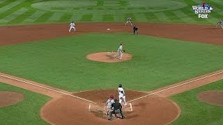 WS2013 Gm1 Carlos Beltran robs David Ortiz of a GRAND SLAM in the WORLD SERIES [upl. by Marylynne622]