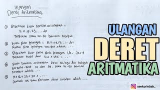 ULANGAN BARISAN DAN DERET ARITMATIKA [upl. by Nan]