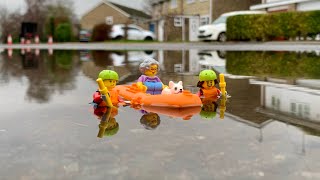 Flooding in St Ives Cambs Lego to the Rescue [upl. by Marcy]