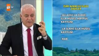 İsmi Azam ile ilgili zikirler  Nihat Hatipoğlu Sorularınızı Cevaplıyor 175 Bölüm  atv [upl. by Adev]