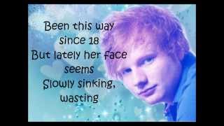 Ed SheeranThe A team letra [upl. by Seedman]