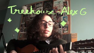 Treehouse  Alex G cover [upl. by Enaols]