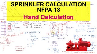 How To Fire Sprinkler Calculation amp Design  NFPA 13  Part 1 [upl. by Salli]