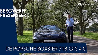 Bergwerff presenteert de Porsche Boxster 718 GTS 40 [upl. by Nabatse]