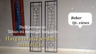 Harga teralis jendela minimalis [upl. by Adnomal]