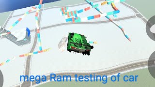 mega ramp car of testing in Indian bike driving 3D new update cars and old update cars [upl. by Soirtemed]