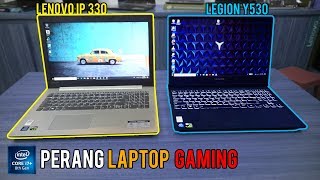 PERANG LAPTOP GAMING VS NON GAMING   PENGUMUMAN GIVEAWAY [upl. by Atenik]