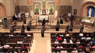 St RaymondSt Leo Catholic Church Adult Liturgical Dancers [upl. by Anaek]