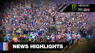 News Highlights  Monster Energy FIM Motocross of Nation 2023 MXGP Motocross [upl. by Frank]