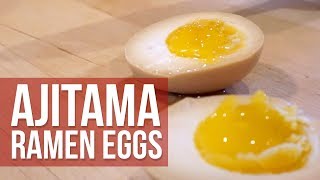 How to make Ajitama Ramen Eggs Recipe [upl. by Asiaj122]