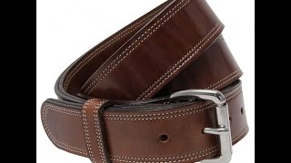 Gun Belts Bullhide vs Hanks [upl. by Mcclenon]