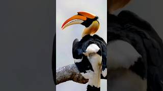 This is a hornbill bird wildlifenature animalskingdom hornbillbird shorts [upl. by Offen]