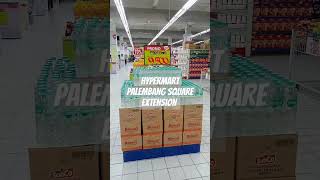 Hypermart Palembang Square Extension supermarket shopping [upl. by Ricker704]