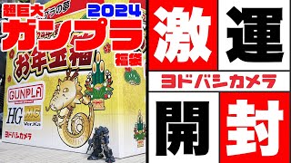 【ガンプラ】ヨドバシカメラの神袋、ガンプラ福袋で全モデラーガンプラYouTuberデビュー！？【お年玉箱2024】 [upl. by Heaps]