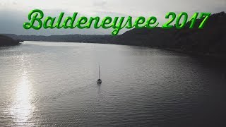 DJI Mavic PRO Flug über den Baldeneysee dem größten Stausee der Ruhr Weiße Flotte [upl. by Gilly86]