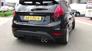 FORD FIESTA SOUND EXHAUST SPORTAUSPUFF WWWAUSPUFFPUNKTDE [upl. by Rakabuba]