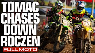 FULL MOTO What a Finish Classic Tomac amp Roczen Battle at Muddy Creek  2016 Tennessee 450 Moto 2 [upl. by Grassi831]